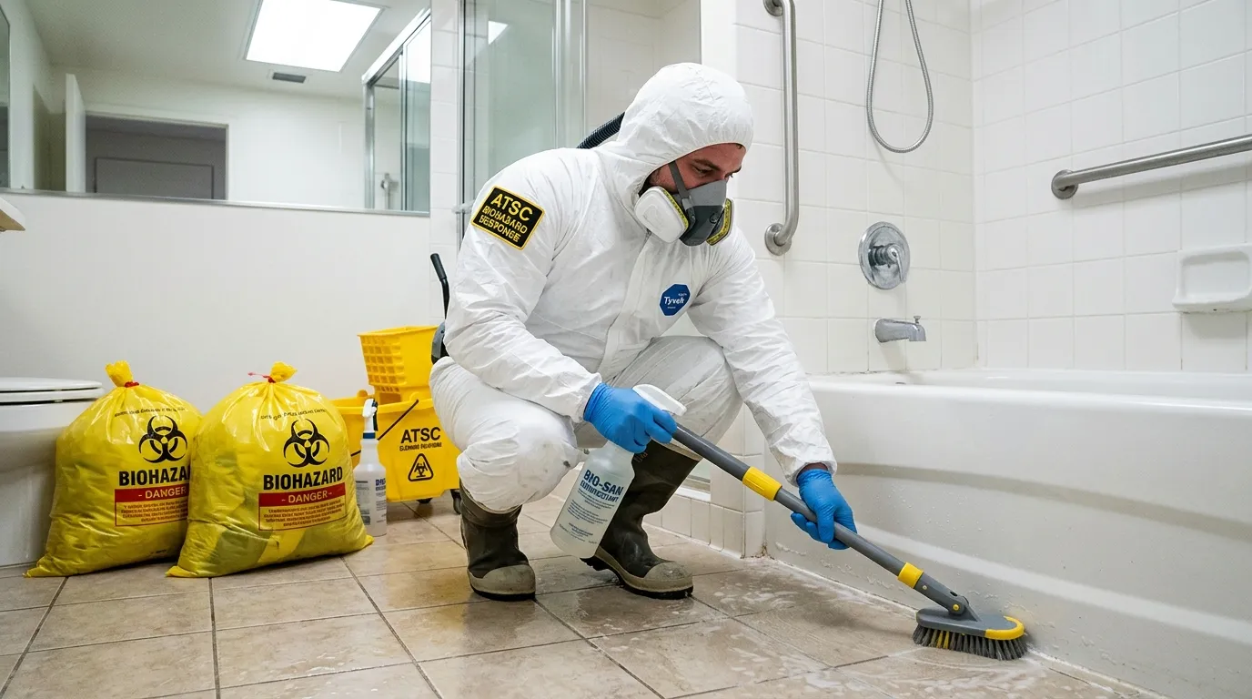 Decontamination equipment deployed for Blood Cleanup in Cloverly